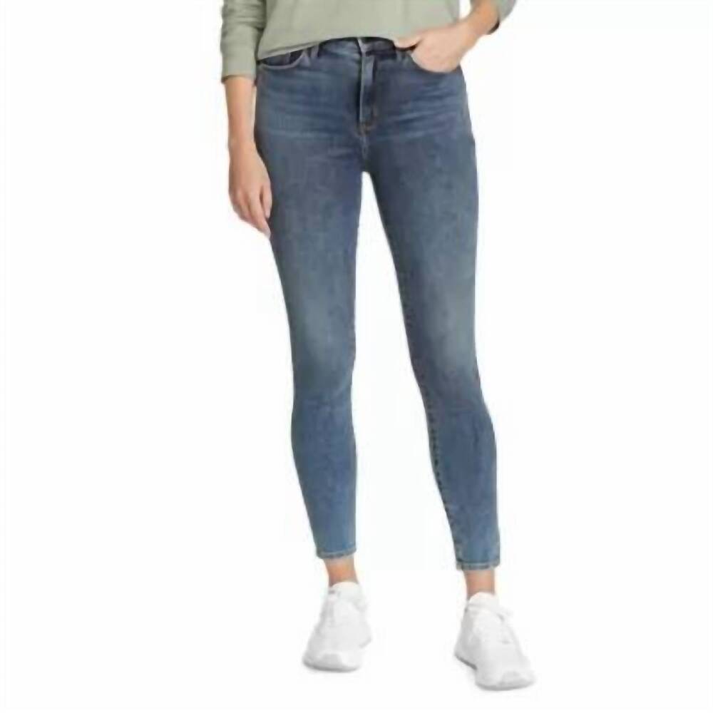 NEW EDDIE BAUER revival high rise skinny summit repreve jeans in navy